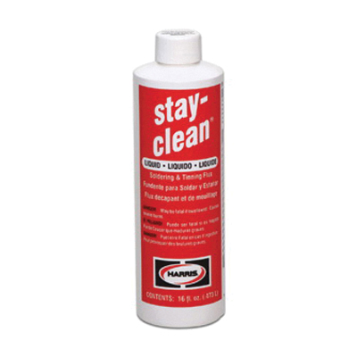 STAY-CLEAN FLUX - 4OZ. BOTTLE